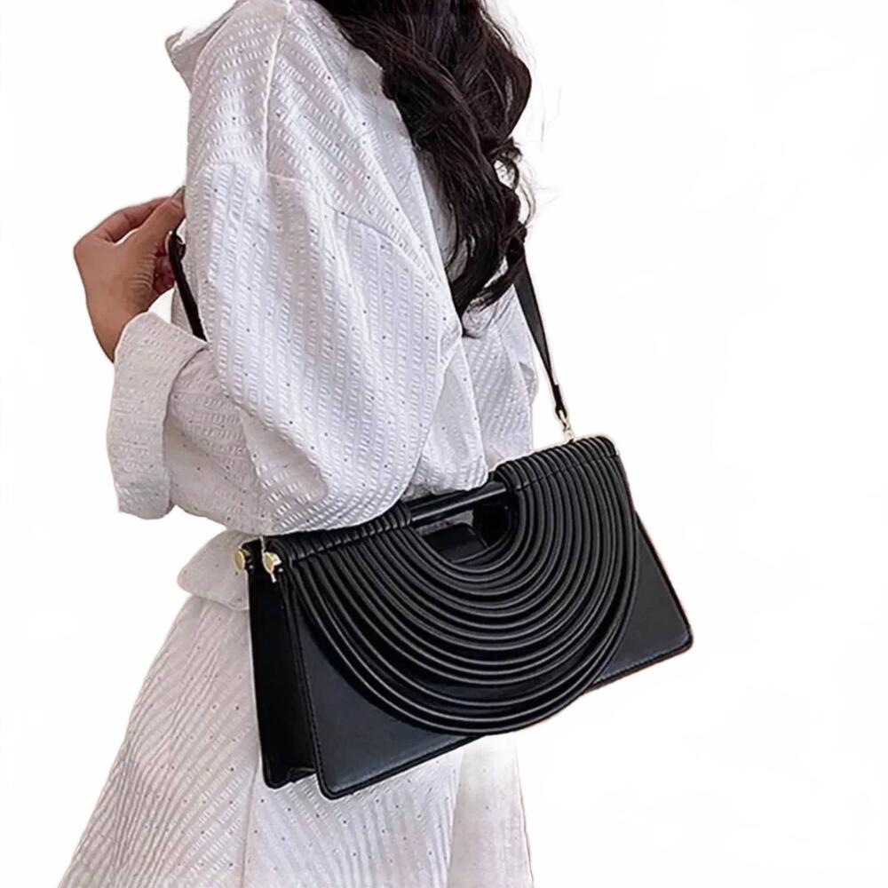 NEW 3AM BY H&D ACCESSORIES women's noodle bag in black